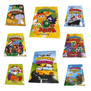 (Termurah) Buku Mewarnai untuk Anak Anak - Mewarnai Buah, Binatang, Sayur, Kendaran, Bunga, Binatang Laut - MM