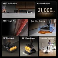 Gambar Dreame H12s FlexReach Wet & Dry Cordless Vacuum Cleaner | 100% Tangle Free | 90°C Hot Water Wash - H12s FlexReach dari Dreame Indonesia Store Kab. Bekasi 3 Tokopedia