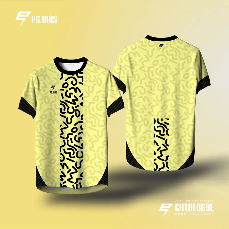 Jersey Running Kaos Lari Custom Super Ringan Ringan Unisex Dry Fit FullPrinting Ultra Light Running Cepat Kering Lari Olahraga J9Q4 baju runing 1