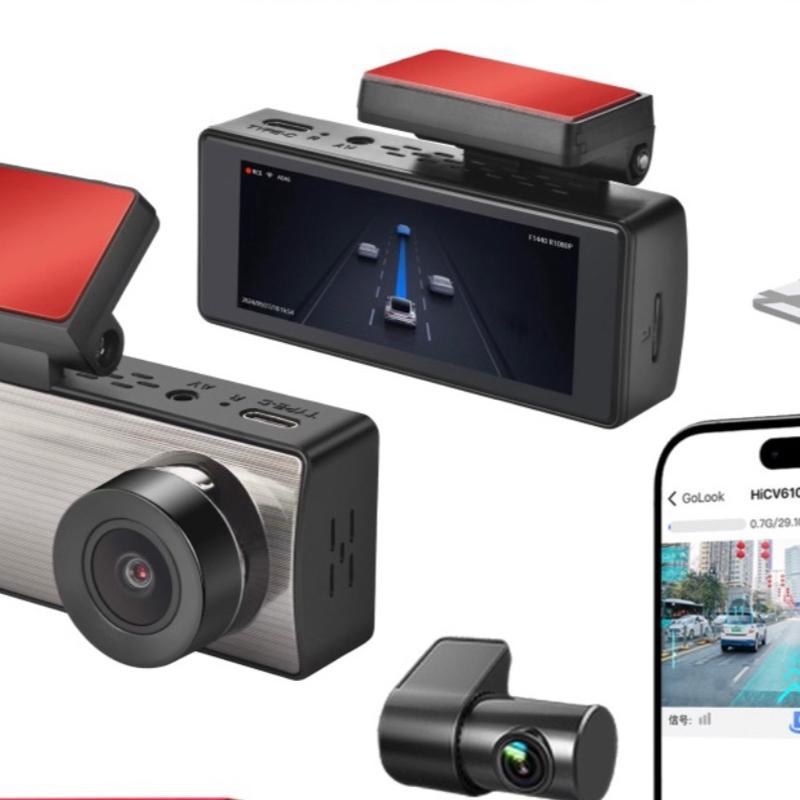 Camera hành trình V10 pro 4k mắt trước trong xe có gps ghi hình 24 24