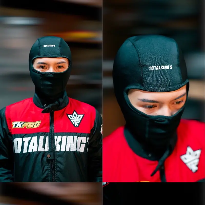 ￼Balaclava Total kings original Face Mask Bahan Premium Masker Helm Aksesoris Motor 0