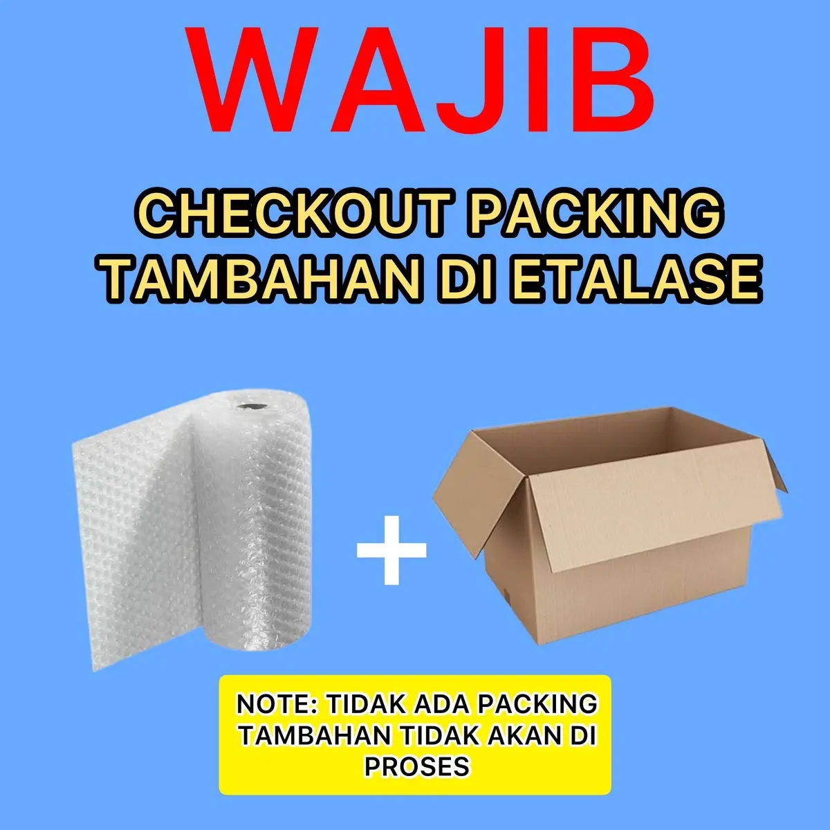 Kardus packing tambahan serbaguna