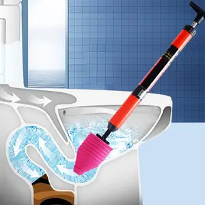 Plunger Pompa WC Penyedot Pompa WC Mampet Drain Buster - Solusi Cepat WC Tersumbat dengan Harga Diskon! Plastik