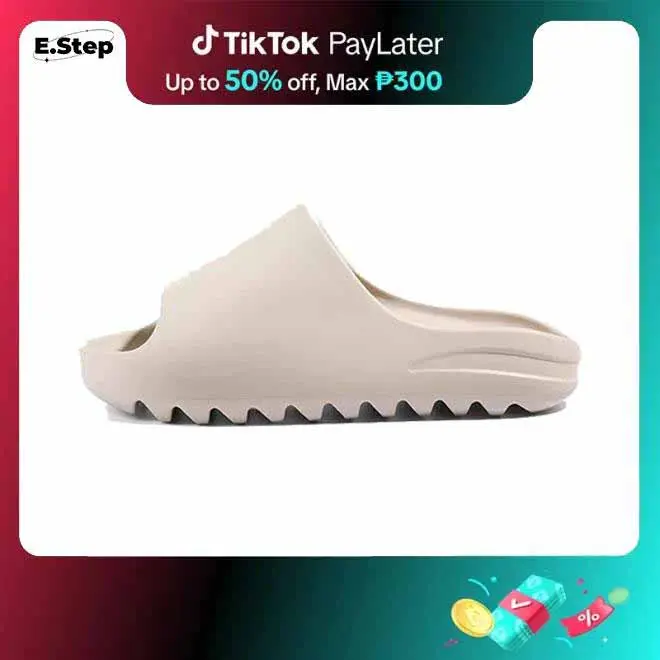 【SHUTA】 Cloud Bounce Women/Men's Slides Cat Claw EVA Classic Slippers Indoor and Outdoor Non-slip Sandals Flip Traps Walking Shoes Black and White Fashion Rain Boots Footwear