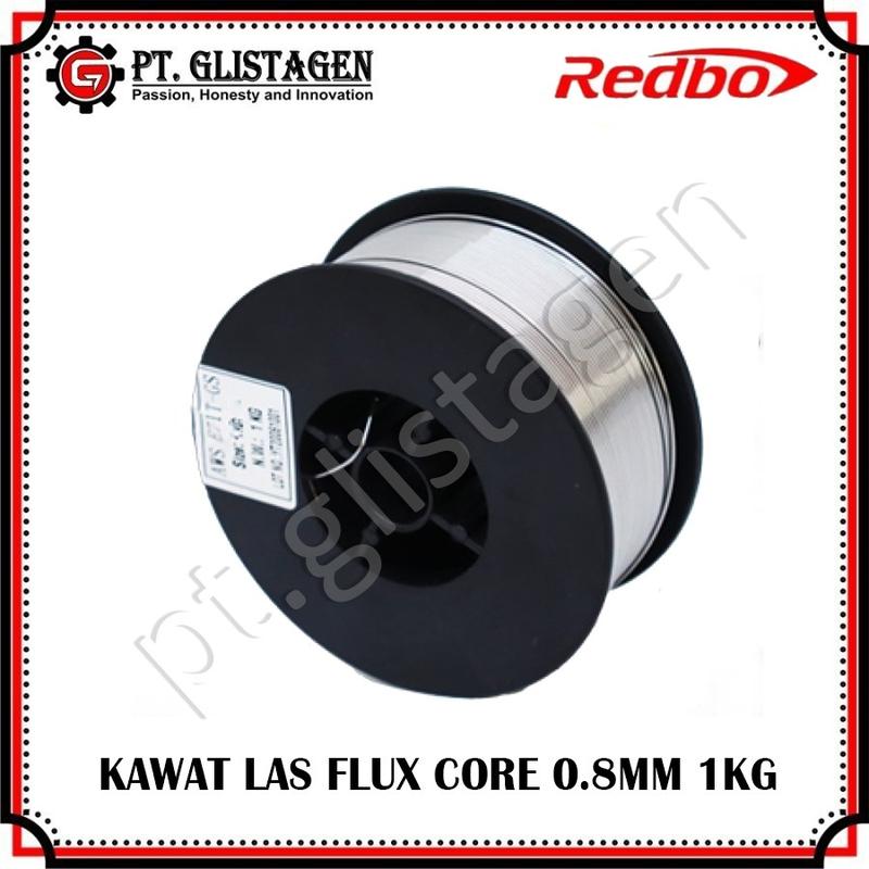 Kawat Las Flux Core 0.8MM MIG Redbo 1kg 1
