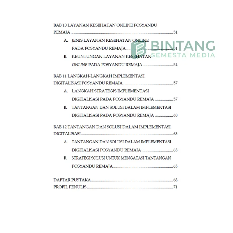 Panduan Digitalisasi Posyandu Remaja - Nurleila Jum’ati, S.Psi., M.M., M.Psi., Psikolog., dkk.