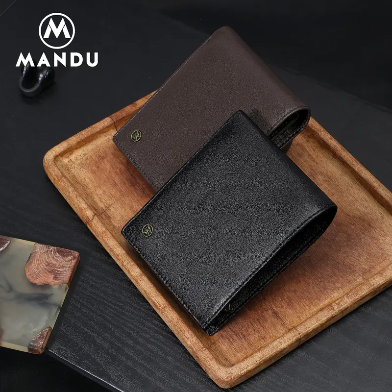 Dompet Pendek Pria Kulit Sapi RFID Protect Genuine Leather 5309-5 2