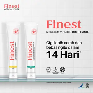 Finest Toothpaste 90 gr – Pasta Gigi Premium Nano Hydroxyapatite
