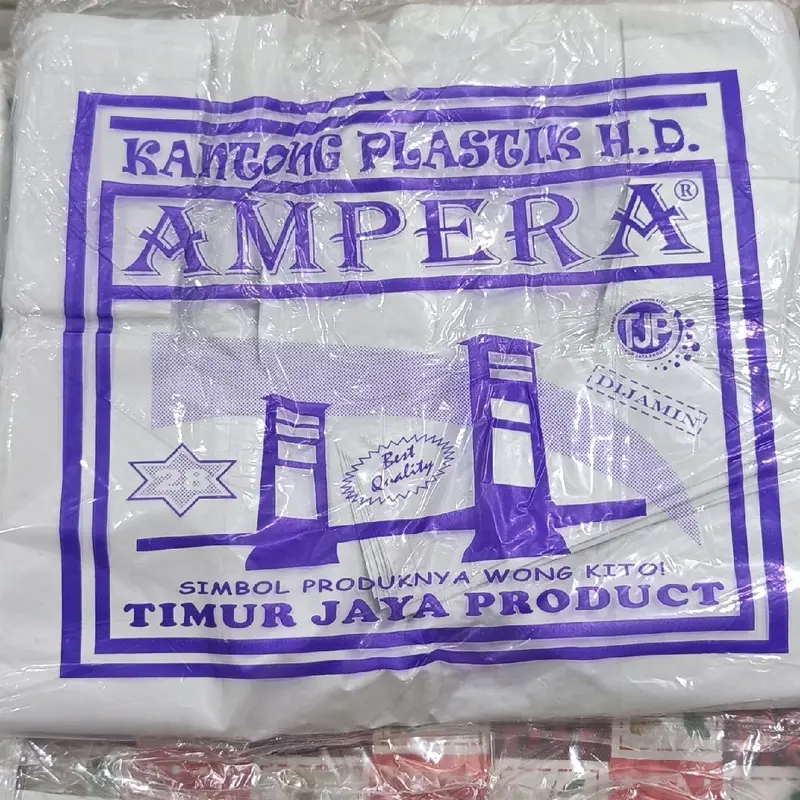 Kantong plastik putih susu Ampera 3