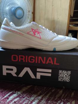 Product Review of Sepatu Futsal RAF White Red XERACION ONE Dewasa" sepatufutsal c it Semua musim Pink sepatu  futsal sepatu futsal decit sepatu  futsal sepatu  ori from d**⁹ 0