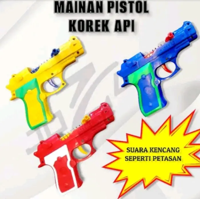 MAINAN PESTOL KOREK KAYU / MAINAN TER LARIS