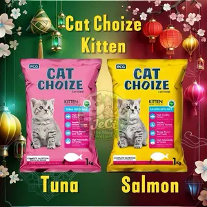 Cat Choize Kitten Tuna & Salmon 1kg – Makanan Anak Kucing with Milk