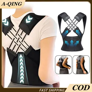 Penyangga Punggung Penegak Terapi Pinggang Korset Penyangga Pelurus Corrector/Posture Corrector Belt / Penyangga Punggung Generasi Ke 3