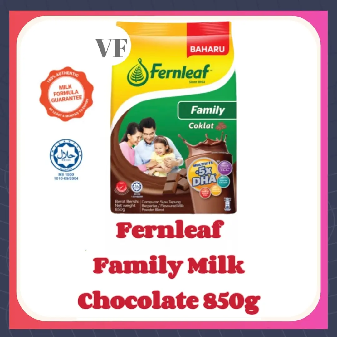 [New Launch] Fernleaf Family Milk Powder Chocolate 850g [Exp 2026]