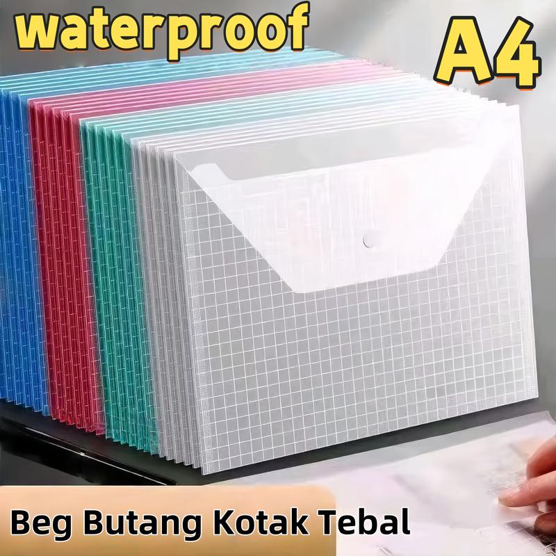 A4 Folder Fail Butang – Beg Fail Dokumen Pejabat – Beg Fai - TikTok ...