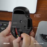 Gambar Rexus QB300 V2 OFFICE WIRELESS MOUSE QB-300 - Black dari Dunia Mas Computer Kota Administrasi Jakarta Barat 4 Tokopedia