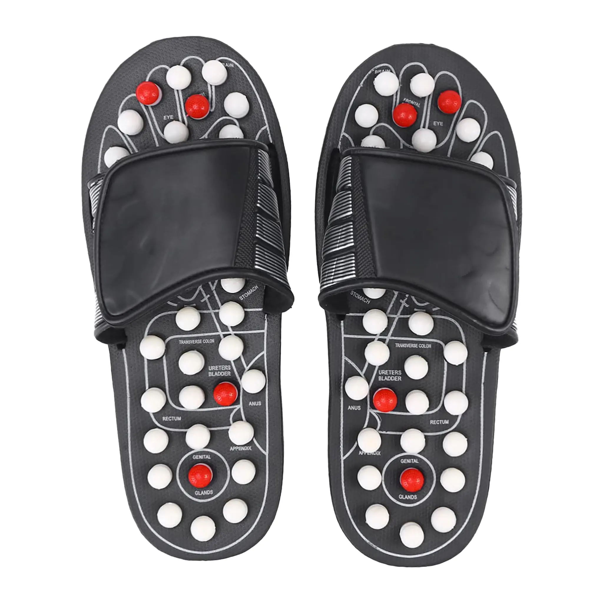 Acupressure Foot Massager Acupoint Stimulation Massage Slippers Shoes Reflexology Sandals Gift for Men Women, Reduce Feet Tension Promote Circulation, Father's Mother's Day Gift