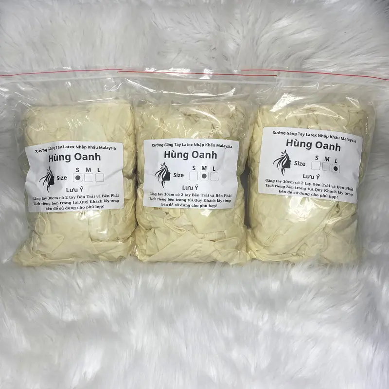 [Combo 2Kg giảm ngay 5k] Găng Tay Cao Su Latex Dài 30cm Nhập Khẩu Malaysia 5