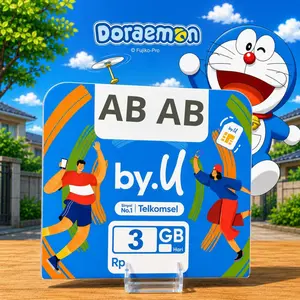 Kartu Koleksi Doraemon Limited! - Nomor Cantik Tsel byU Serian ABAB Part 2