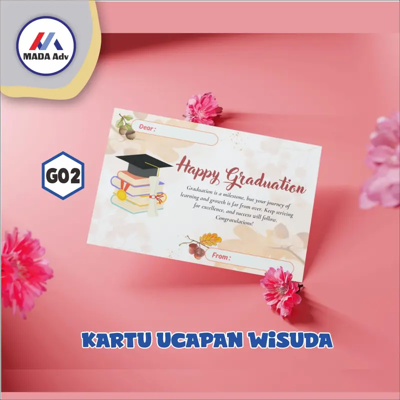 [ISI 20] KARTU UCAPAN WISUDA/ KARTU UCAPAN GRADUATION DAY / GRADUATION CARD 4