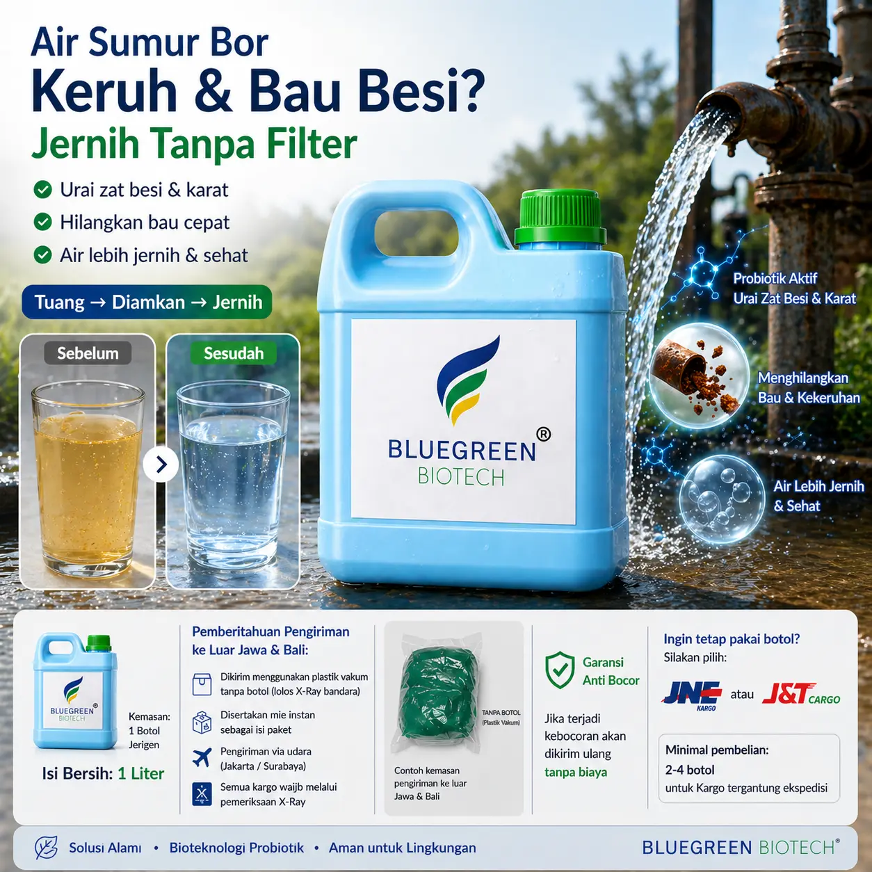 Penjernih Air Sumur Bor Tanpa Filter Air Sumur Bor