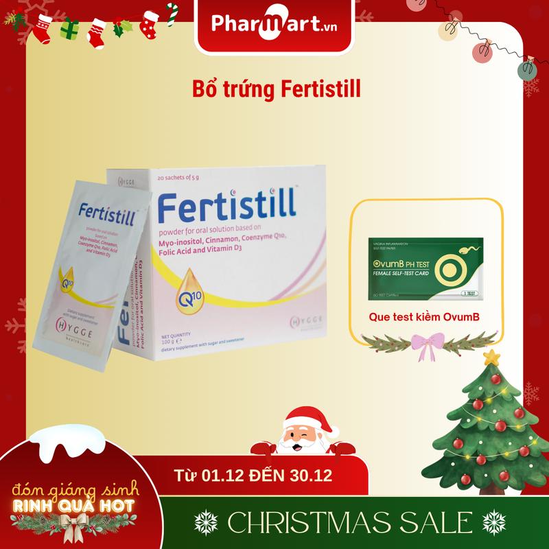  Bổ trứng Fertistill - Nâng cao chất lượng trứng tăng cường khả năng mang thai tự nhiên 