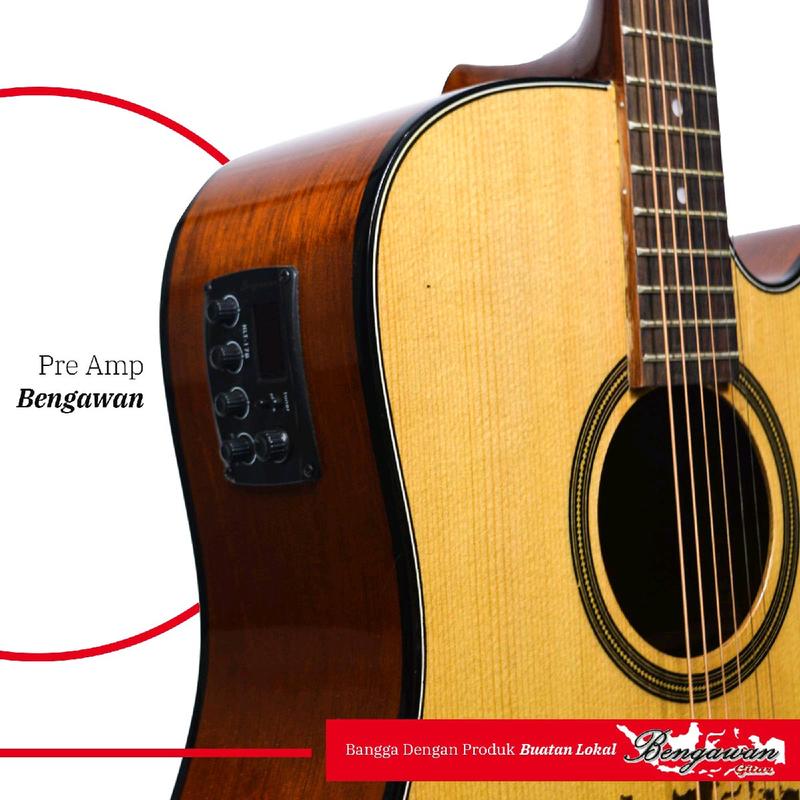 Bengawan Gitar AC 911 Akustik Elektrik 7
