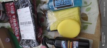 Product Review of Jacks Paket Ampuh ( Perawatan Mobil Efektif Hilangkan Jamur Kaca dan Pelindung Kaca Mobil ) All Varian 250 ML Spons dan Kain Microfiber from I**o 0