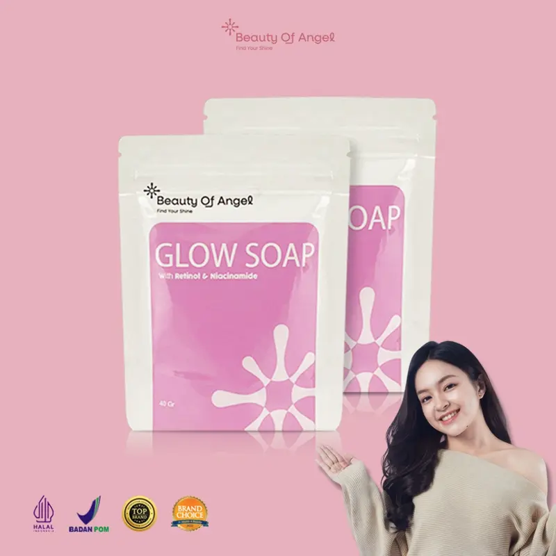 [SPESIAL PROMO] 2 PCS BUNDLING LEBIH HEMAT BISA COD Sabun Beauty Of Angel Glow Soap Retinol Niacinamide Sabun Kecantikan 1