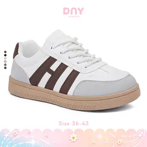 0472 [Sepatu DNY] Sepatu Kasual Wanita Tali Kekinian Sepatu Cewek Jalan Santai Terbaru Sneakers Perempuan Korean Style