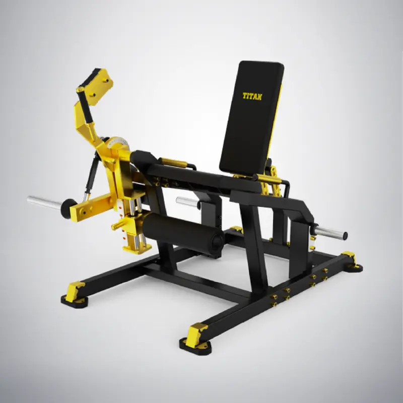 NQG - New Alat Olahraga Fitness Gym Golden Leg Extension Titan Series DHZ Y961ZA Plate Loaded