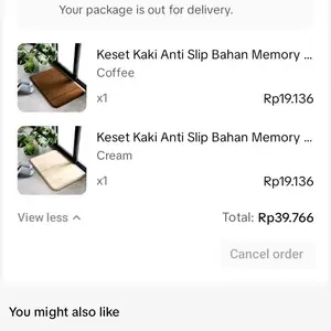 Keset Kaki Anti Slip Bahan Memory Foam Motif Polos Serap Air Keset Halus Spons Microfiber 55x37cm Premium Halus Dan Elegan