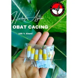 ((TERMANJUR DOPING)) OBAT CACING KARPET MERAH (ISI 12 KAPSUL)
