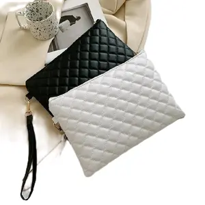 Tas Tangan clutch wanita dompet pouch Kulit