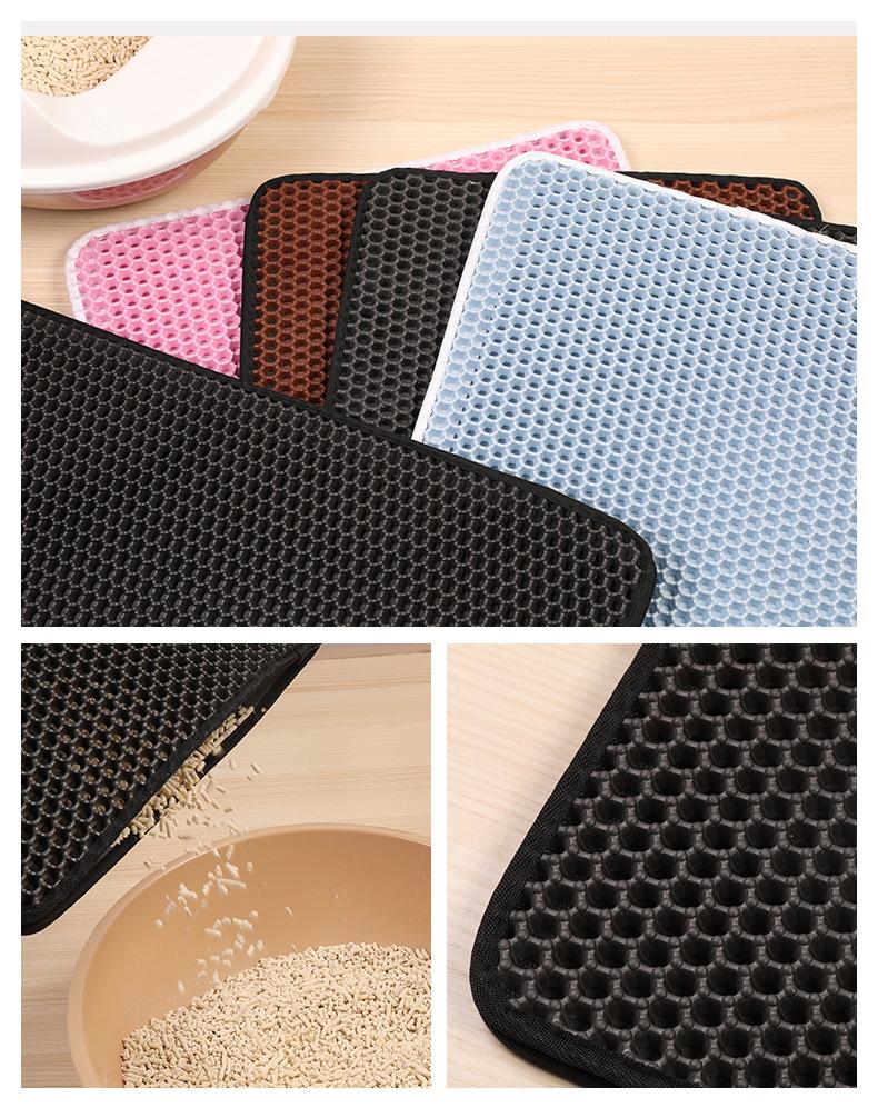 Product Introduction of Tấm Lót Cát Vệ Sinh Cho Mèo, Hai Lớp, Chống Thắt Lưng, Chống Thấm Nước, Gia Dụng, Hàng Mới Về, Được Làm Bằng Chất Liệu EVA, Có Thể Giặt Được, Thích Hợp Cho Mèo Và Chó, Nhà Sản Xuất Tấm Lót Thú Cưng 20