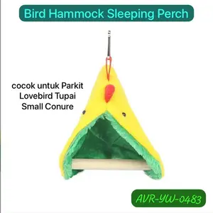 HAMMOCK SLEEPING POUCH AYUNAN TEMPAT TIDUR BURUNG PARKIT LOVEBIRD TUPAI SG AVR-YW-0483