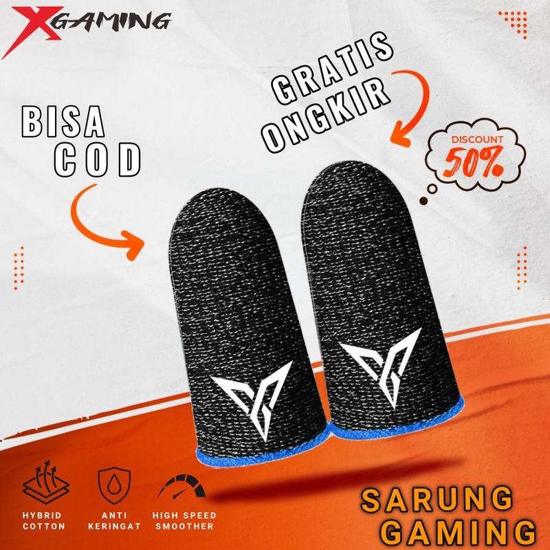 Product Introduction of GRATIS BOX MINI - Sarung jempol Game ff Evos Gaming Anti Keringat Basah Super Sensitif Premium 2