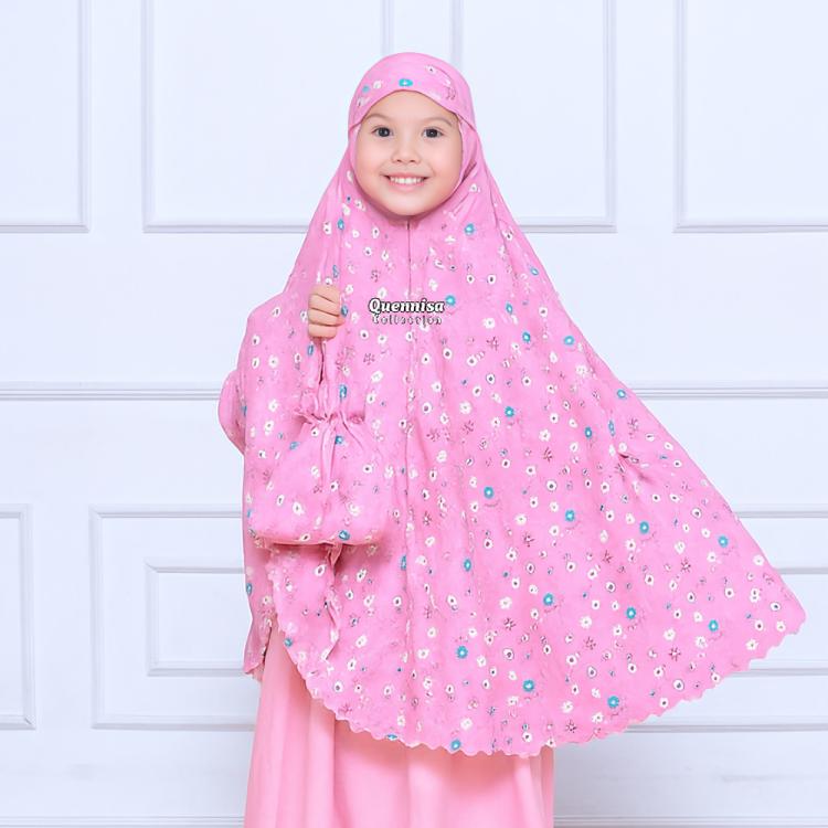 Mukena Anak Perempuan Motif Terbaru Usia 7-15 Tahun