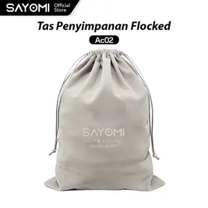 SAYOMI Original Travel Pouch Bag Kantong Penyimpanan Pelindung Hair Dryer Catokan Styling Tools