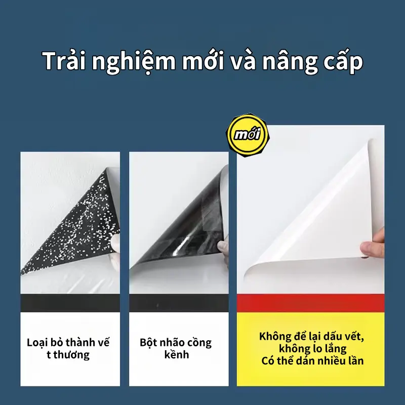 Miếng Dán Tường Bảng Trắng Tĩnh Điện, Có Thể Tháo Rời Và Xóa Được, Viết Không Làm Tổn Thương Tường, Thích Hợp Cho Gia Đình, Phòng Trẻ Em Và Phòng Ngủ, Bảng Viết Vẽ Graffiti 3