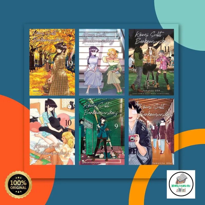 Komik Komi Sulit Berkomunikasi Original Segel 0