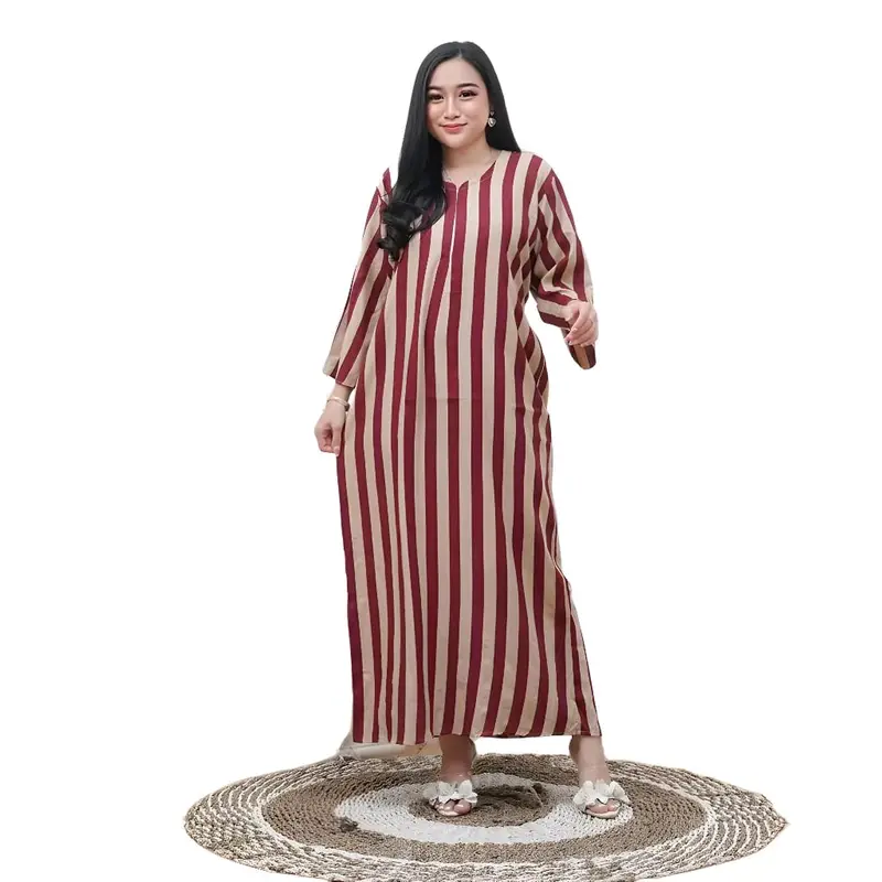 PAKET Daster salur jumbo lengan 3/4 100 rb 3 pcs Daster busui bahan adem Bumil 3