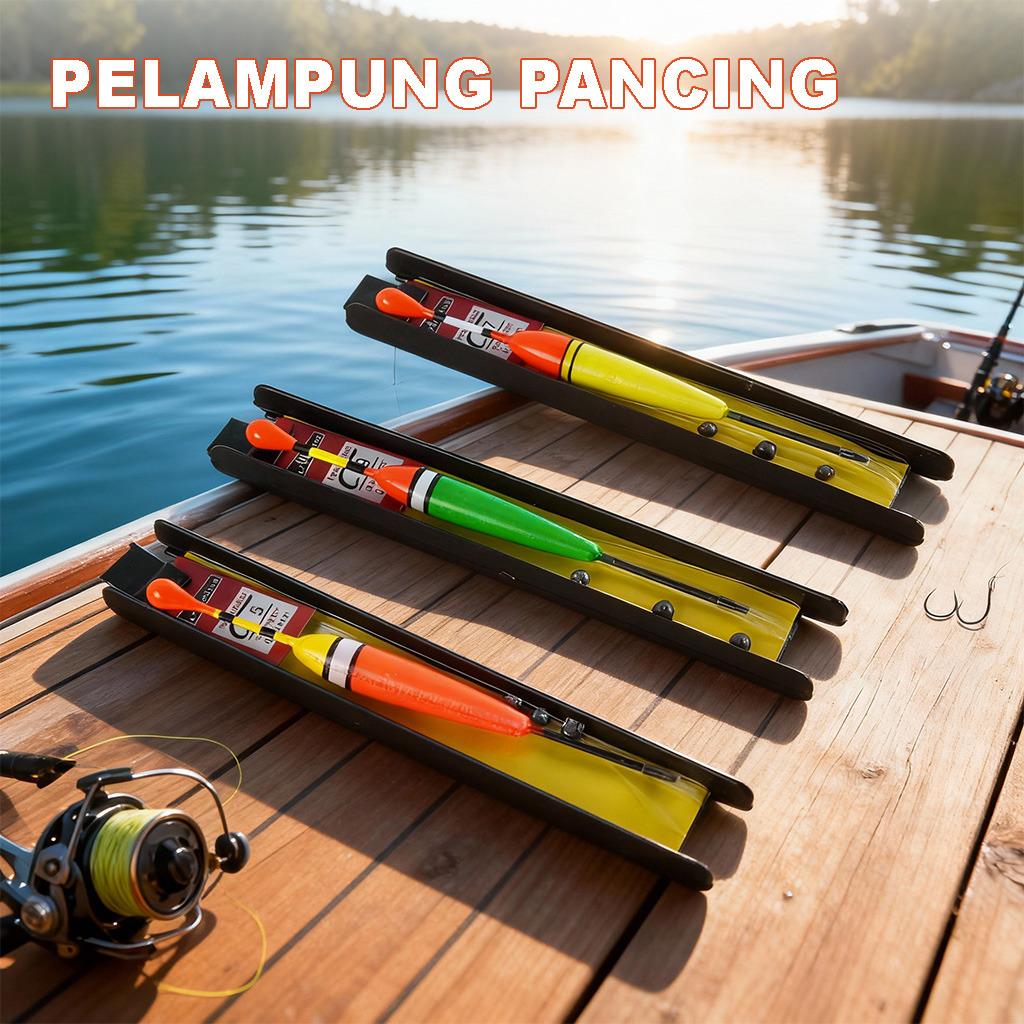 Pelampung Pancing Set Anti Badai Isi 3 Plastik Berbagai Ukuran Senar Kail Timah Perlengkapan Memancing PJ-5403 Tersedia 3 Warna Pelampung Pancing Set Anti Badai Isi 3 Plastik Berbagai Ukuran Senar Kail Timah Perlengkapan Memancing PJ-5403 Tersedia 3 Warna