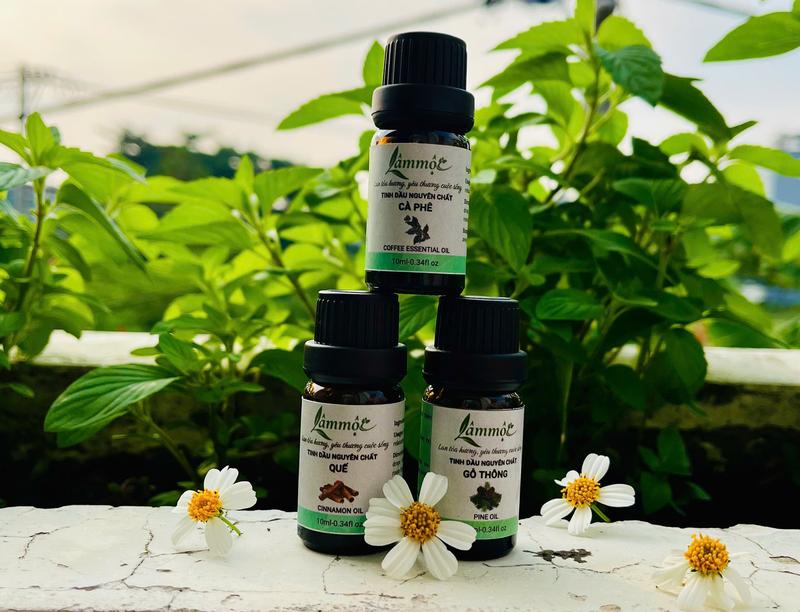 Tinh Dầu Gỗ Thông Thiên Nhiên 10ml – Tinh Dầu Xông Phòng, Giải Tỏa Căng Thẳng, Tinh Khiết – LÂM MỘC 5
