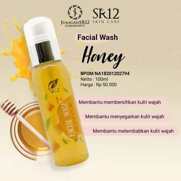 FACIAL WASH HONEY SR12