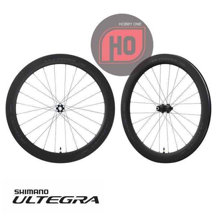 Gambar Shimano Ultegra WH-R8170-C50-TL Carbon Disc Brake Centerlock Wheelset EWHR8170C50LFERED dari Hobby One Kota Bandung Tokopedia