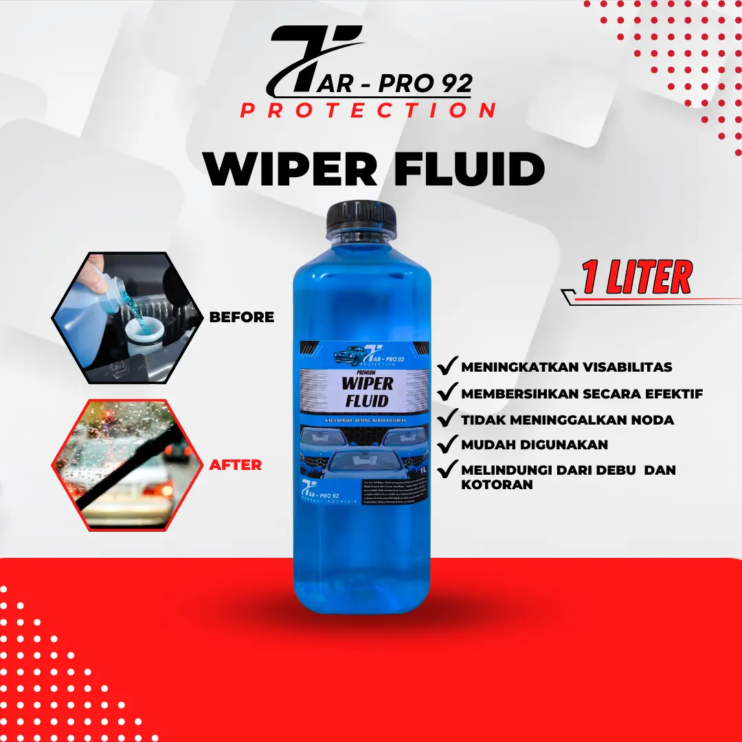 Air Wipper Kendaraan Tarpro92 Protection - 1 Liter