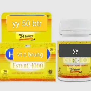 Vitamin C.yy 50 Btr Cocok Buat Kesehatan Bisa Membantu Daya Tahan Tubuh Anda Suplemen Vitamin C Terbaik