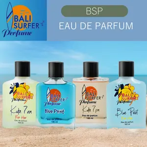 Bali Surfers Parfum Pria EDP Original Tahan Lama 37ml & 100ml Free Gift BPOM Blue Point for Him & Her