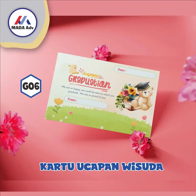 [ISI 20] KARTU UCAPAN WISUDA/ KARTU UCAPAN GRADUATION DAY / GRADUATION CARD 8